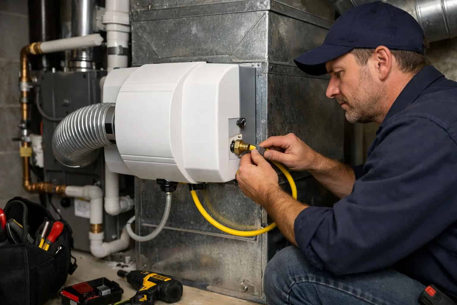 Humidifier Installation image