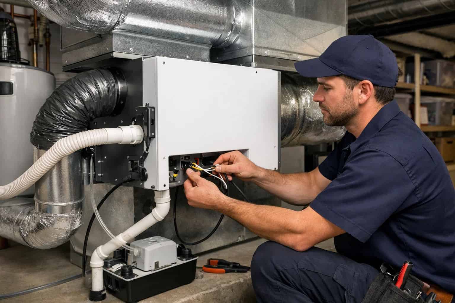 Dehumidifier Installation image