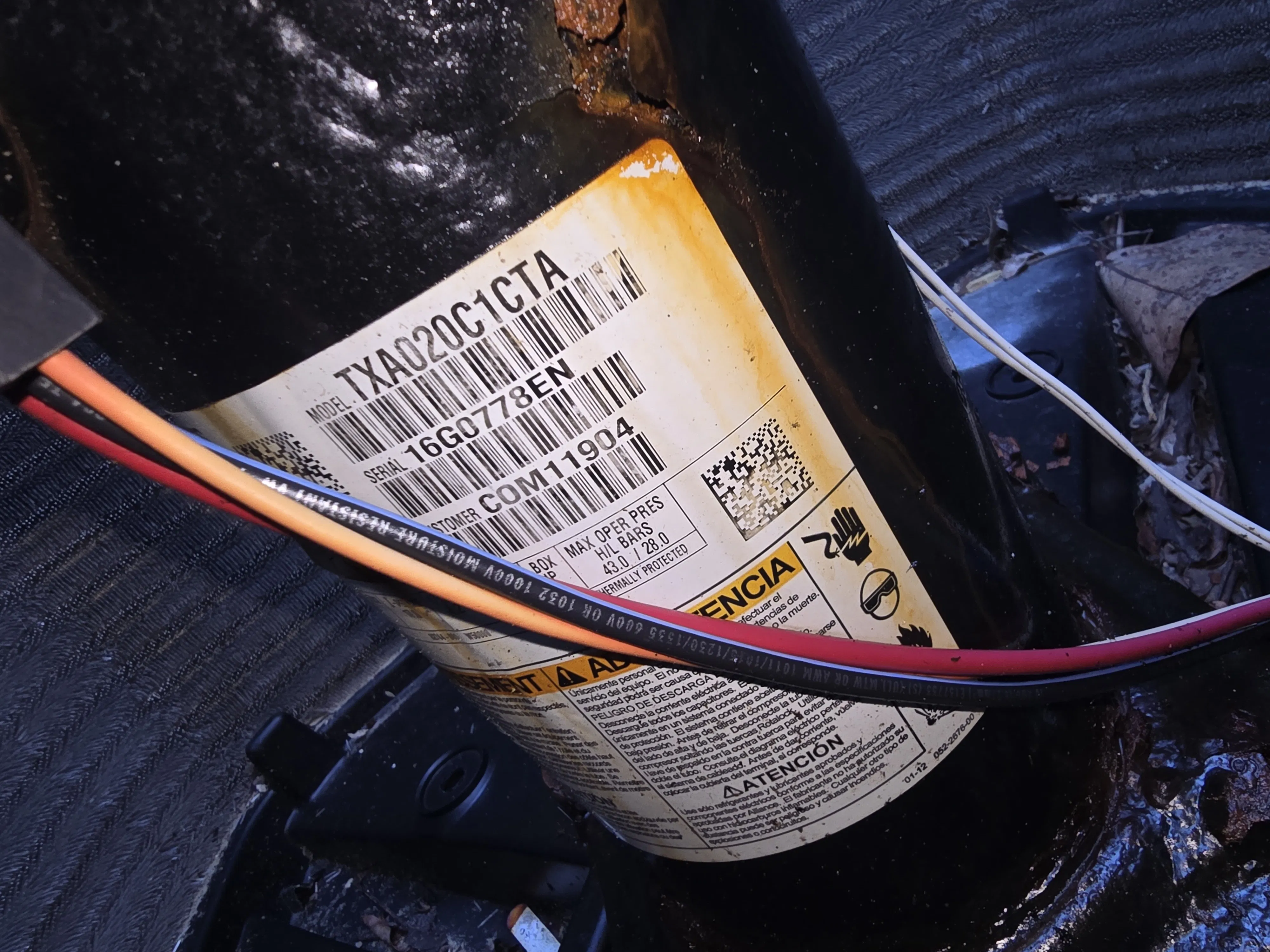Project A Rusted-Through Compressor Stopped This AC System Cold image