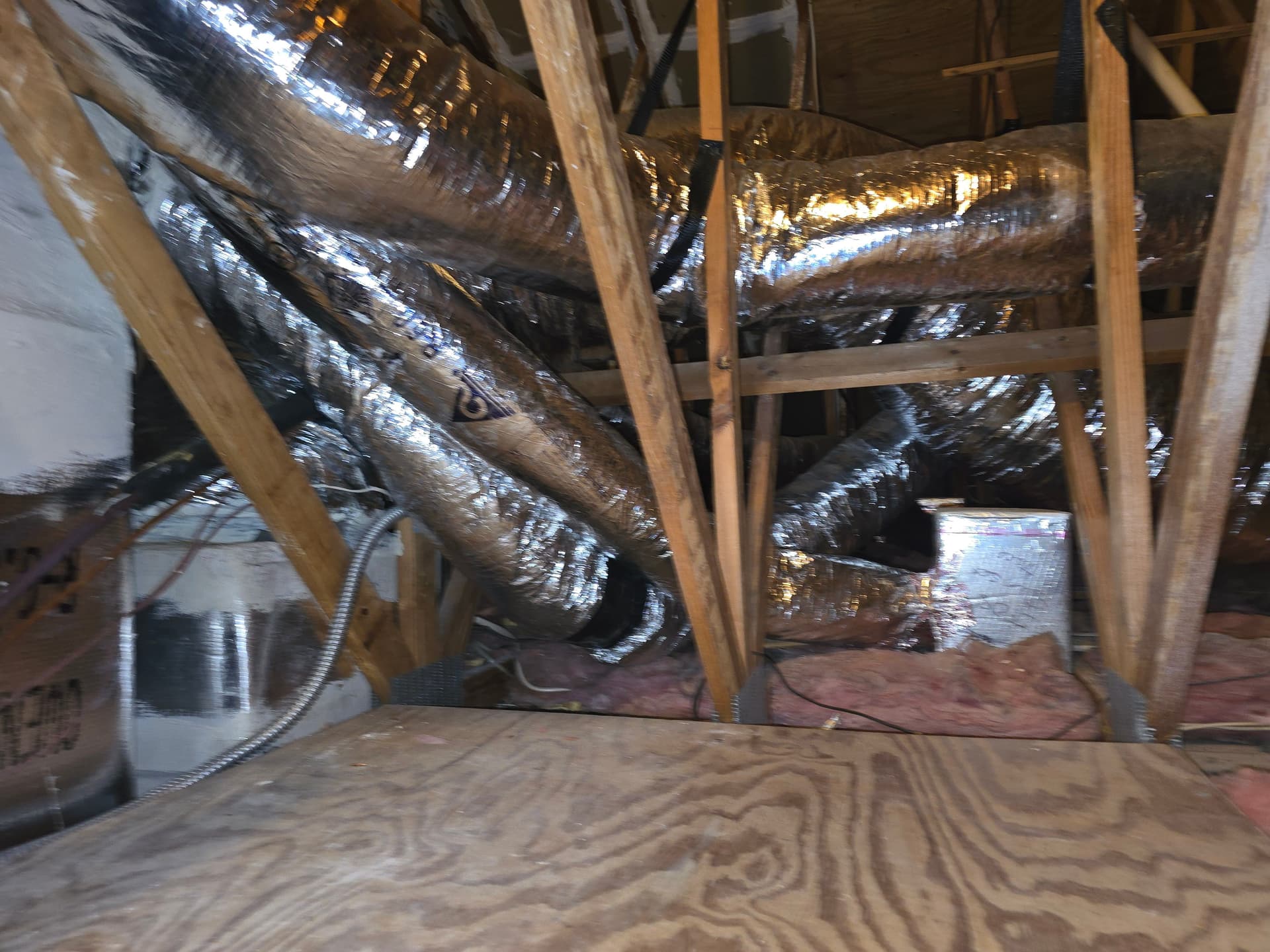Gallery photos for Bad Ductwork in the Attic Was Killing Airflow: Image #3