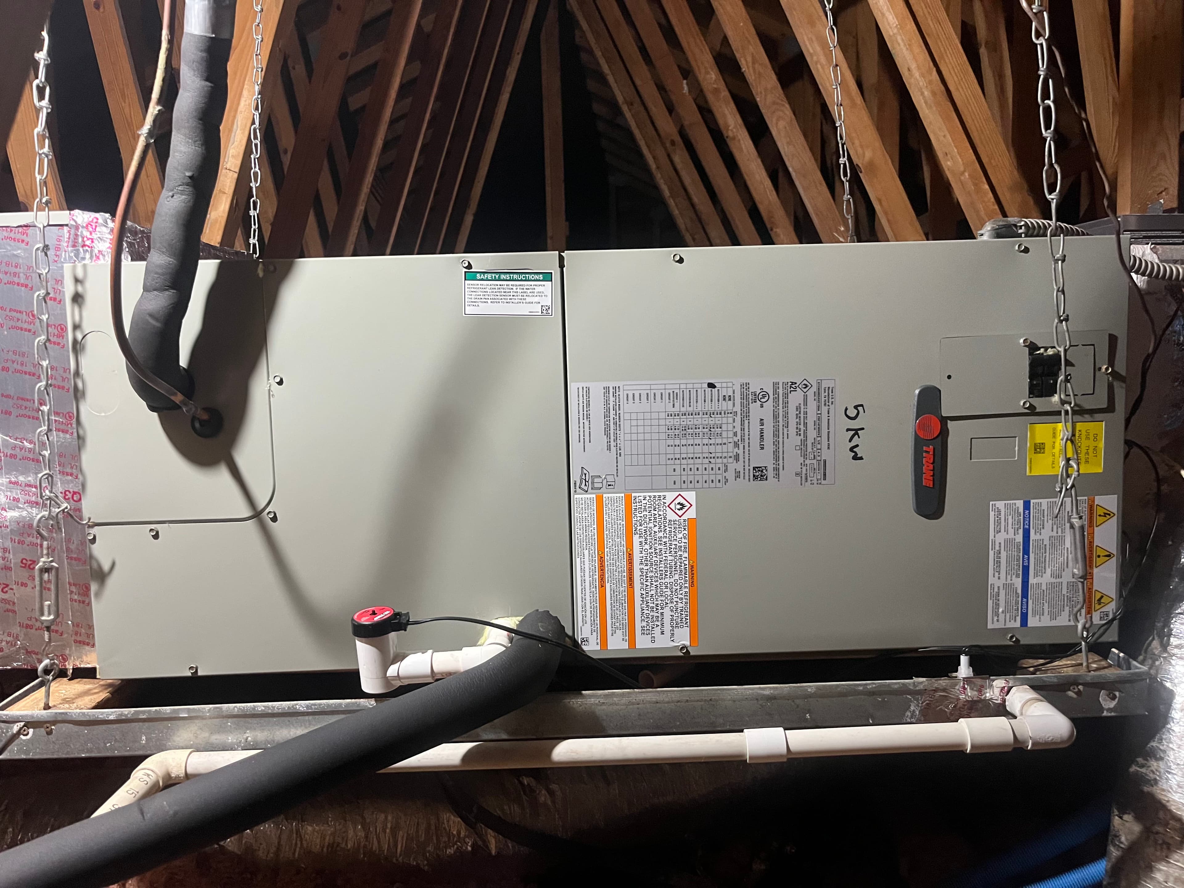 Project New Trane Comfort System Install Done Right image