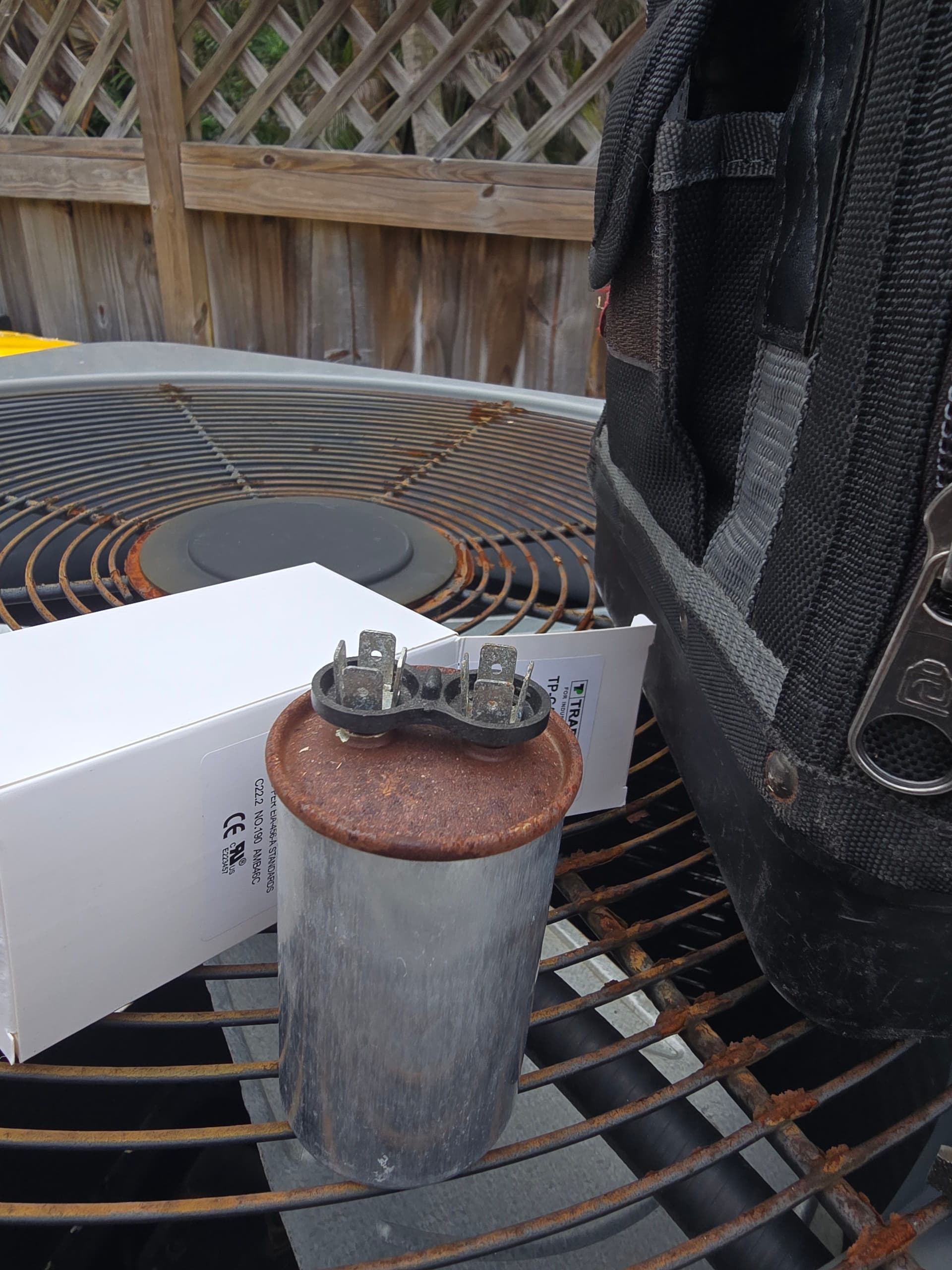 A Bad Capacitor Was All It Took to Kill This AC Unit image