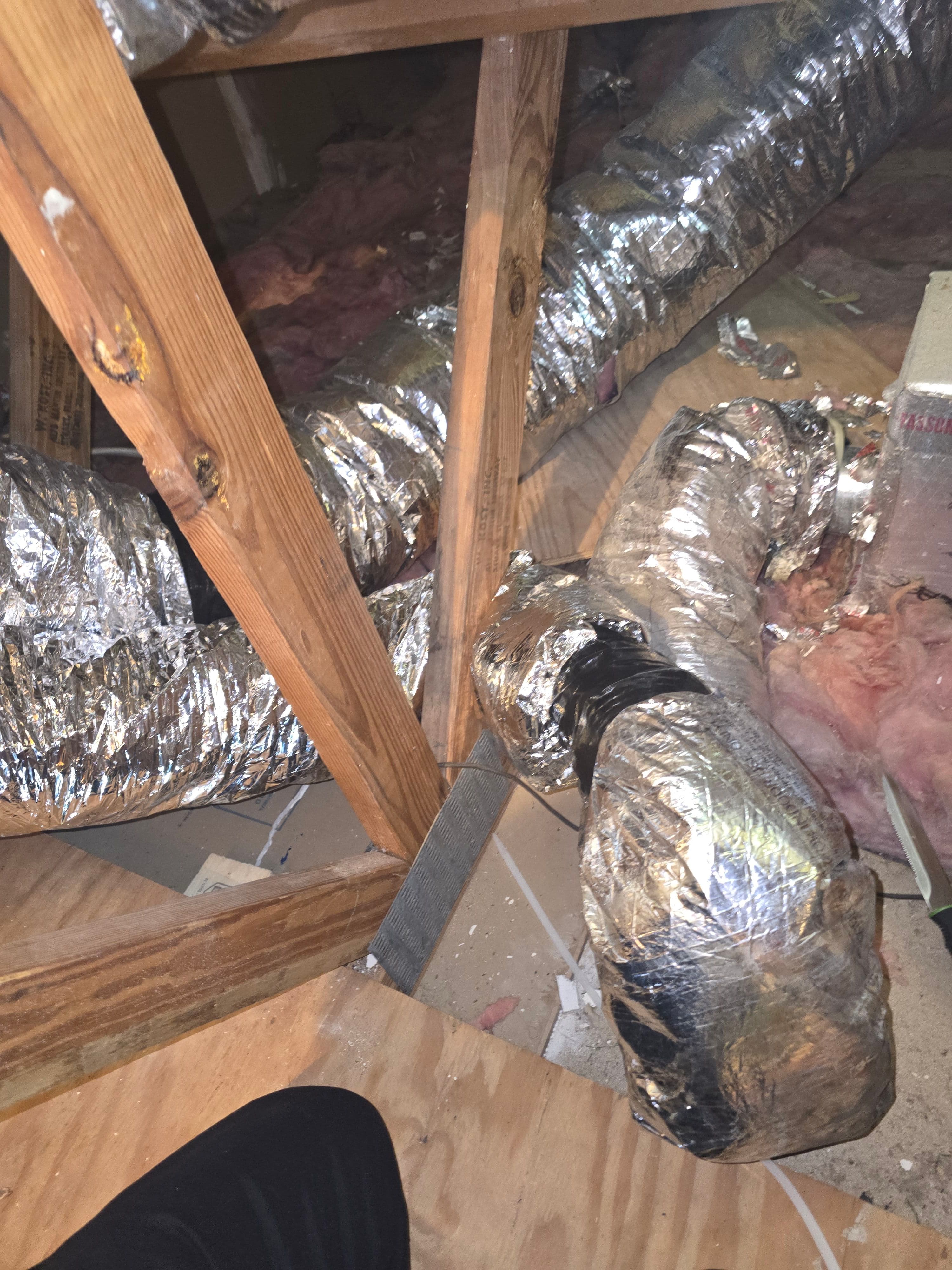 Project Bad Ductwork in the Attic Was Killing Airflow image