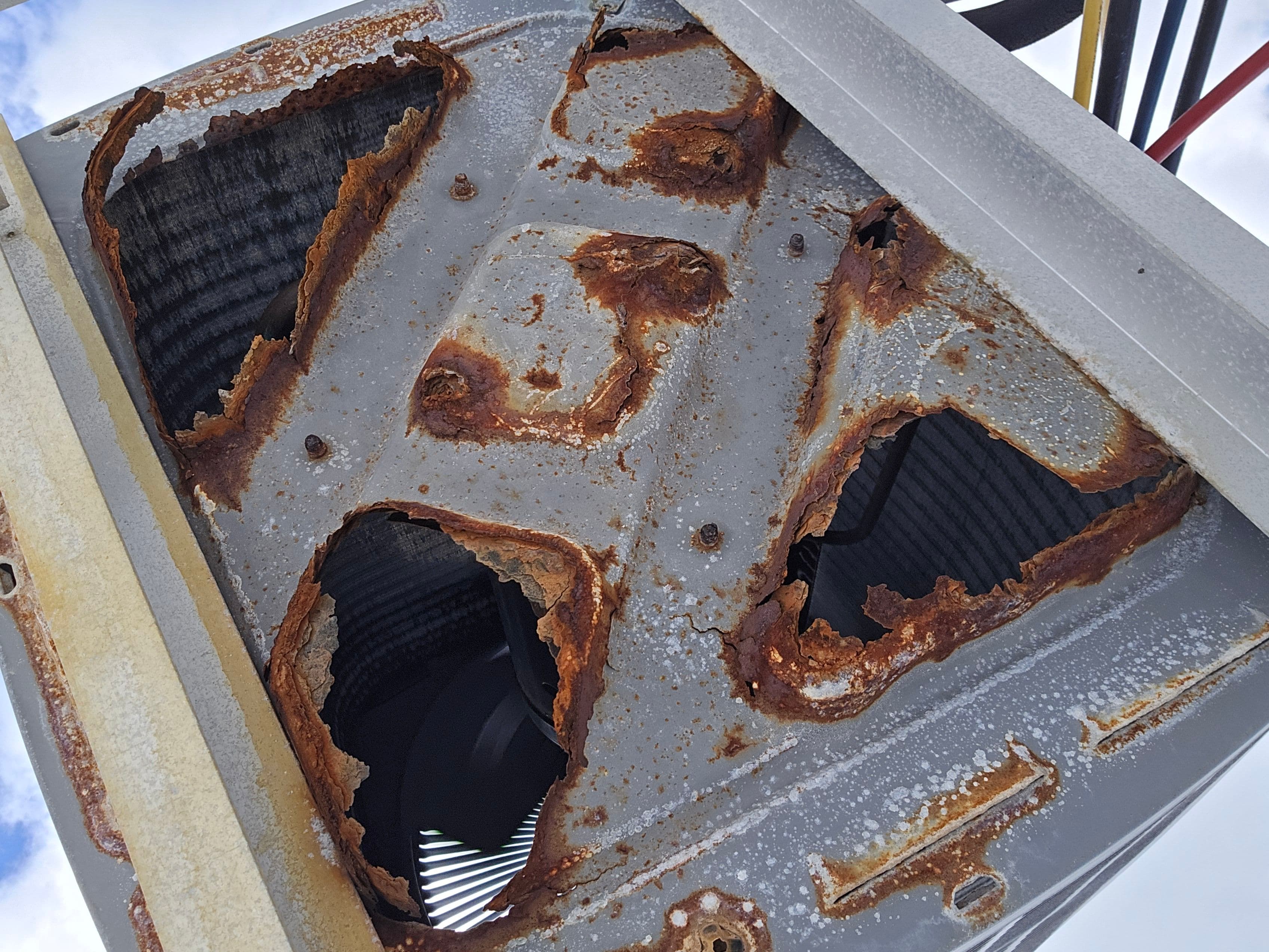 Project When a Rooftop Unit Base Rots Through Replacement Is the Only Answer image
