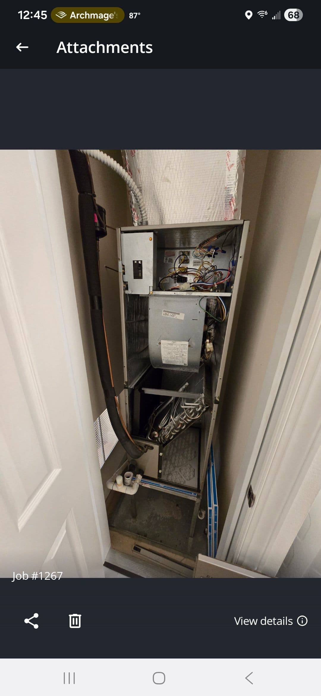 Gallery photos for Inside a Single System HVAC Maintenance Call: Image #2