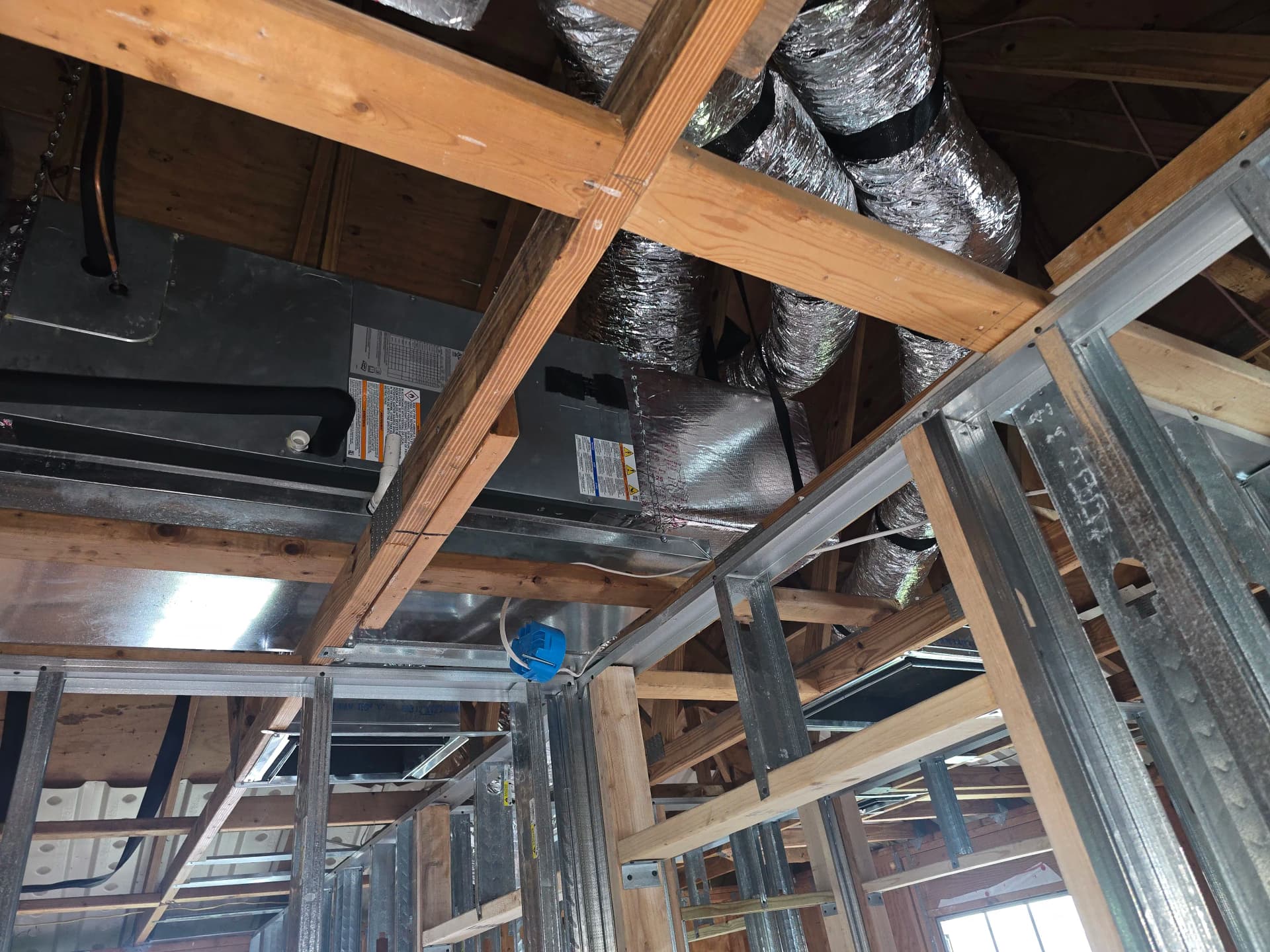 Gallery photos for HVAC Ductwork Installation During an Active Home Remodel: Image #6