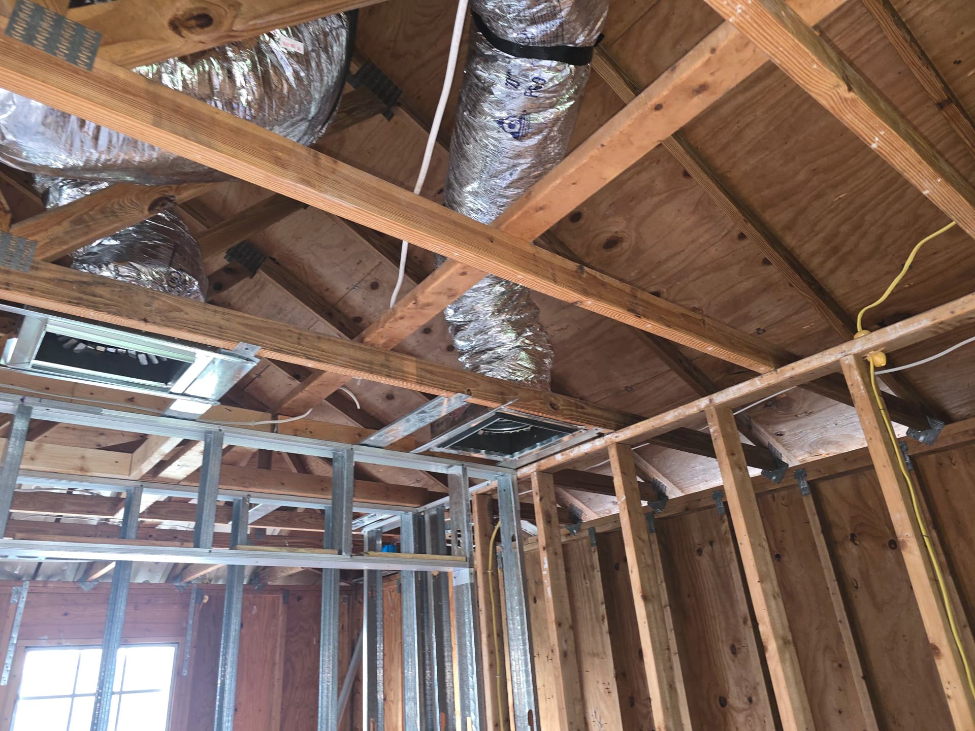 Gallery photos for HVAC Ductwork Installation During an Active Home Remodel: Image #3