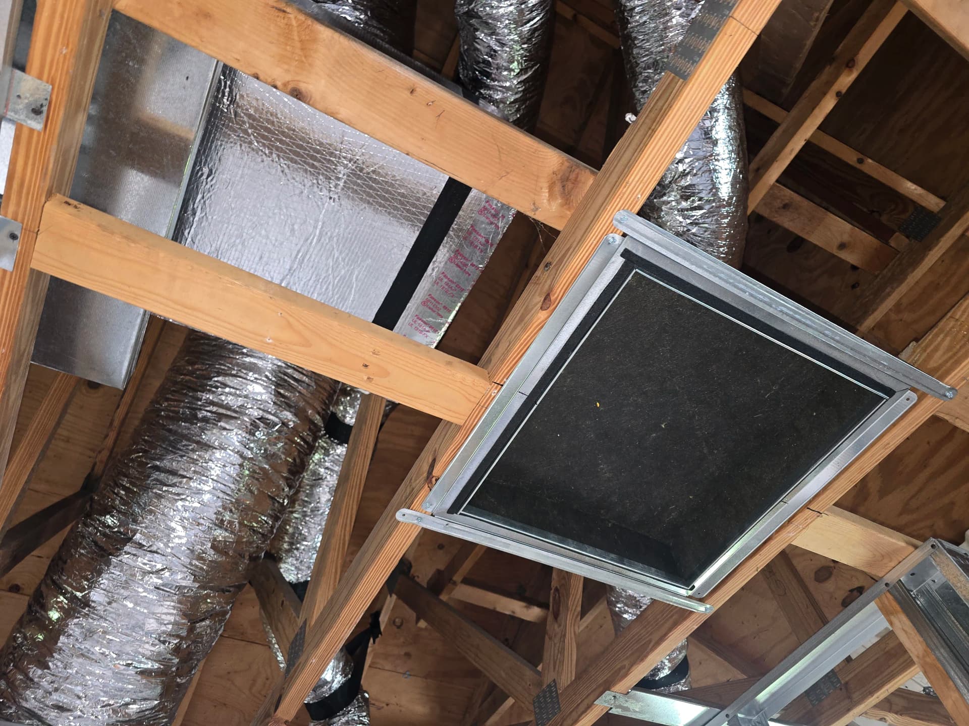 HVAC Ductwork Installation During an Active Home Remodel image